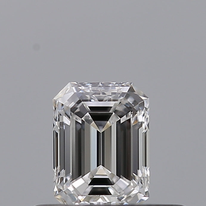 0.31 carat Emerald diamond D VVS2