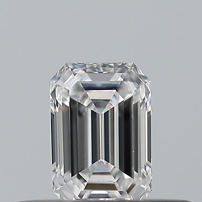 0.23 carat Emerald diamond D VVS1