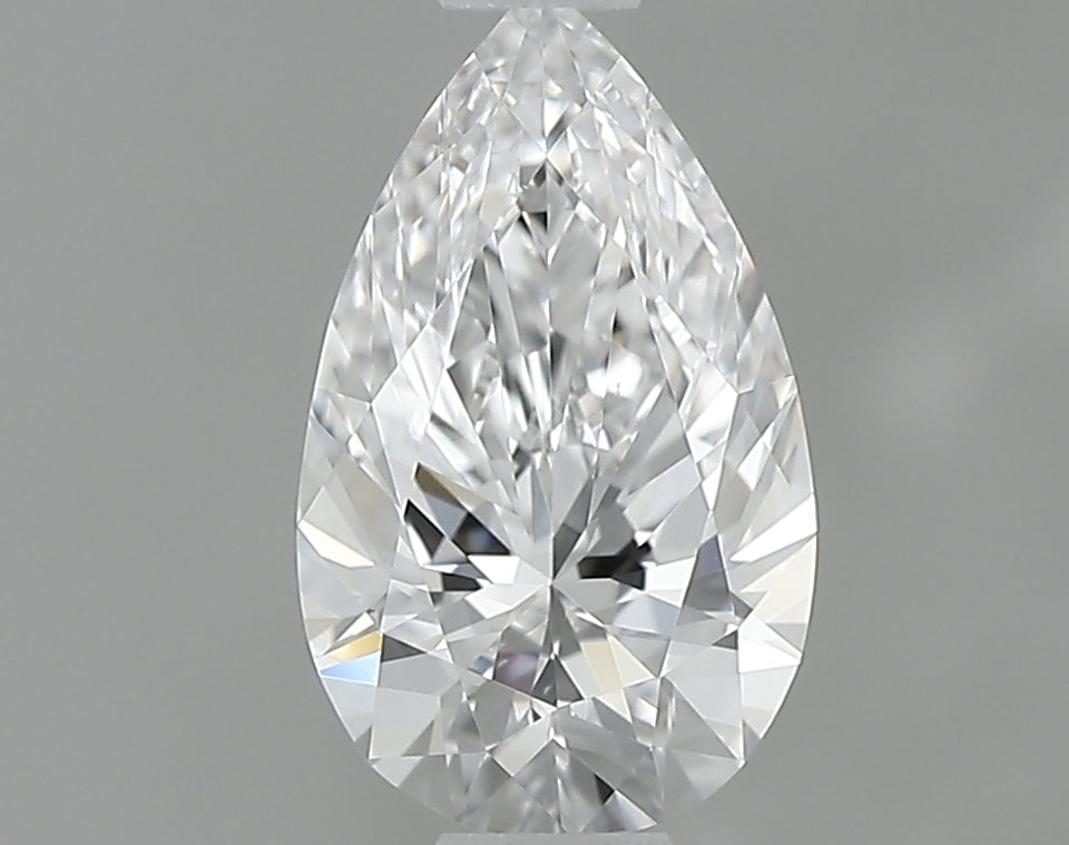 0.59 carat Pear diamond D VS2