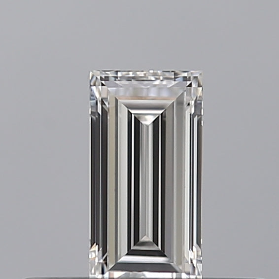 0.24 carat Baguette diamond E VVS1