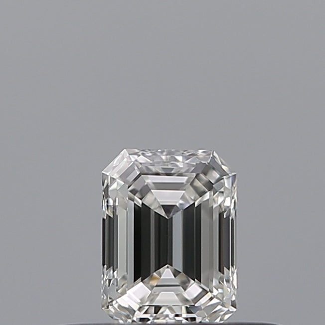 0.25 carat Emerald diamond F VVS2