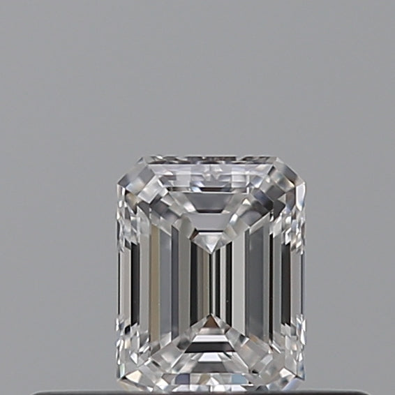 0.27 carat Emerald diamond D VVS2