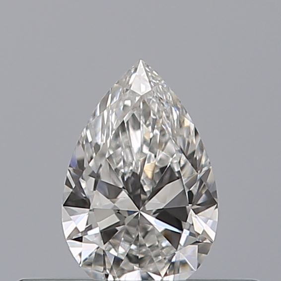 0.23 carat Pear diamond E VVS2