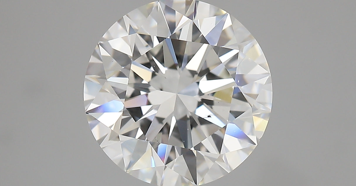 4.01 carat Round diamond F SI1 Excellent