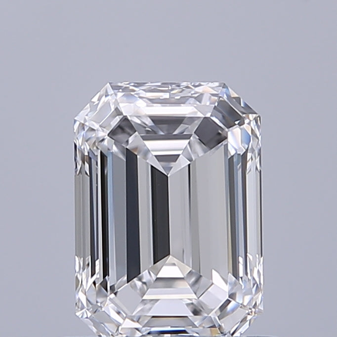 0.80 carat Emerald diamond D VVS2
