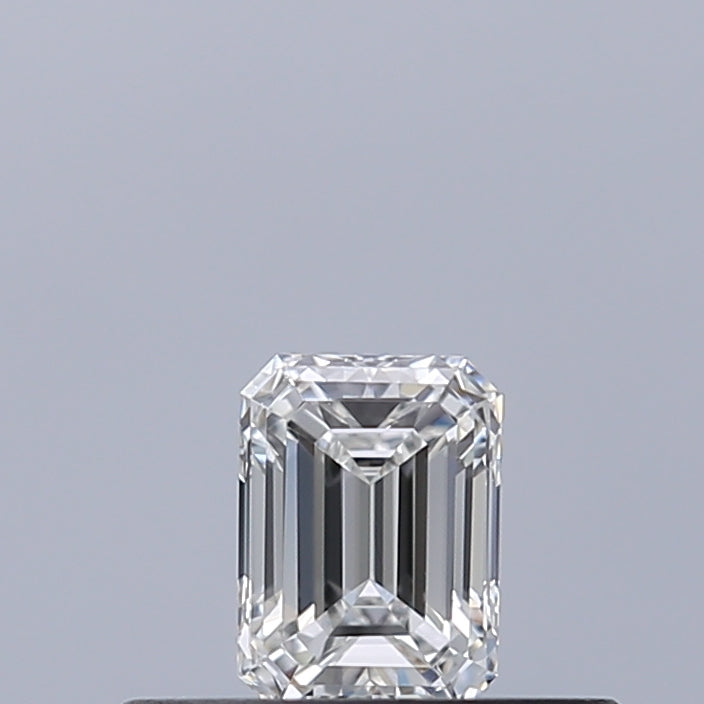 0.24 carat Emerald diamond F VVS2