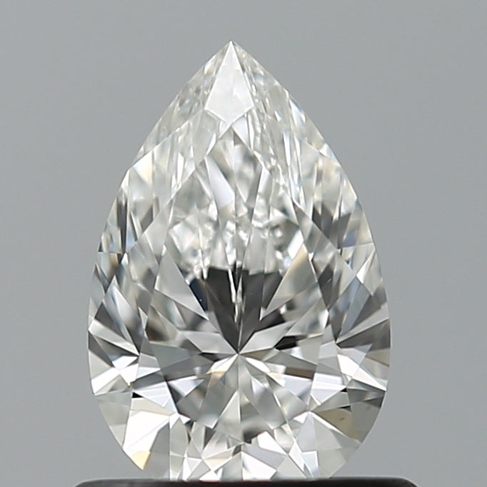 0.63 carat Pear diamond F VS1