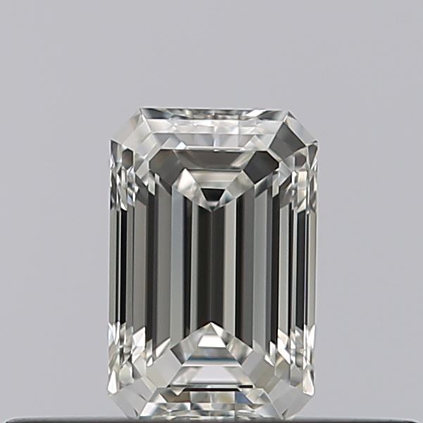 0.25 carat Emerald diamond F VVS1