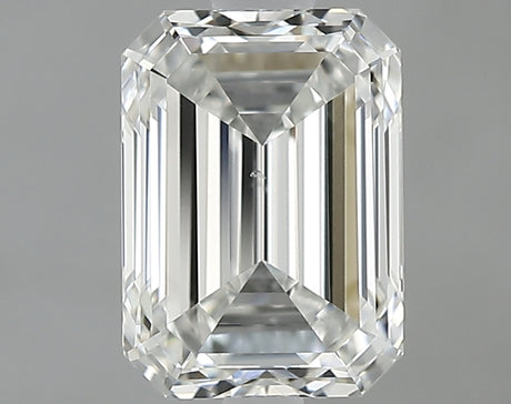 1.50 carat Emerald diamond G SI1