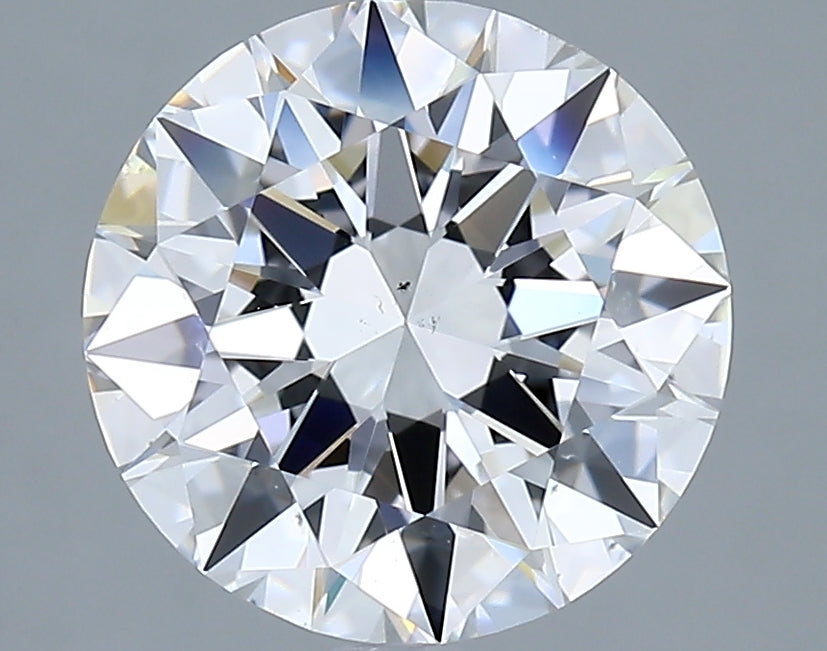 3.08 carat Round diamond F VS2 Excellent