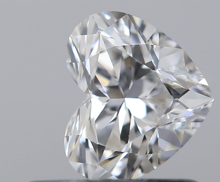 0.50 carat Heart diamond E VVS2