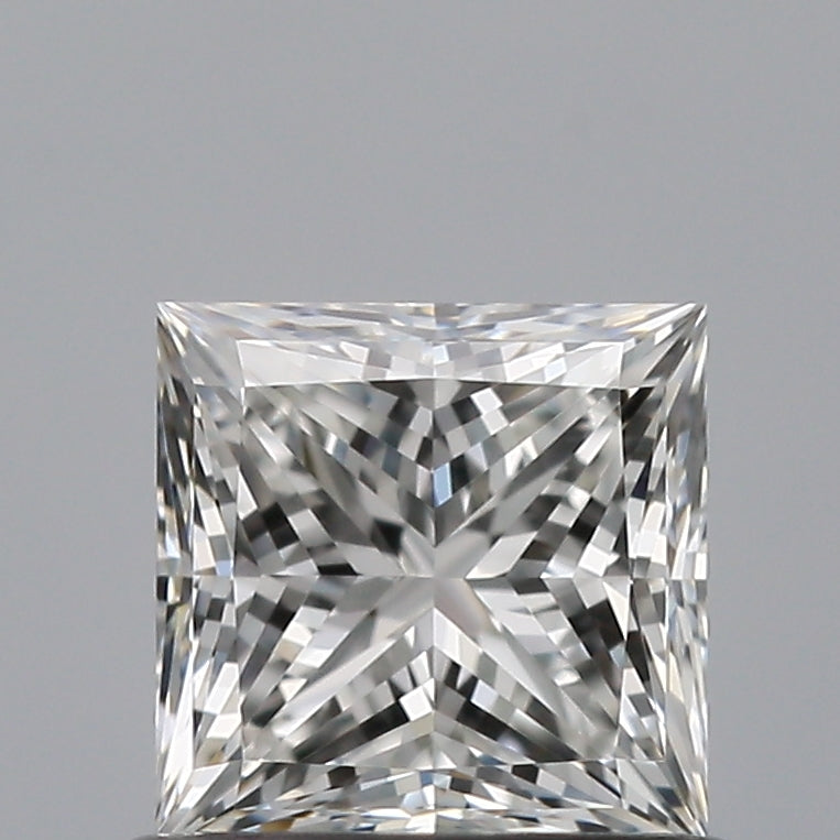 0.74 carat Princess diamond F VVS2