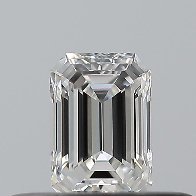 0.24 carat Emerald diamond F VVS1