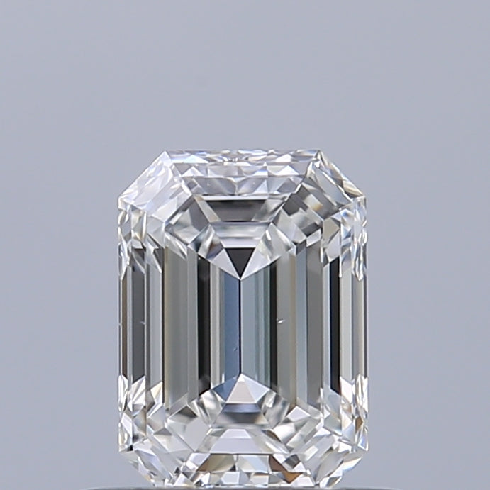 0.55 carat Emerald diamond E VS2