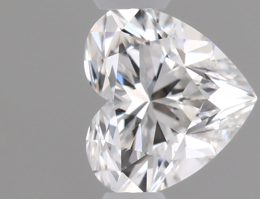 0.37 carat Heart diamond F VS1