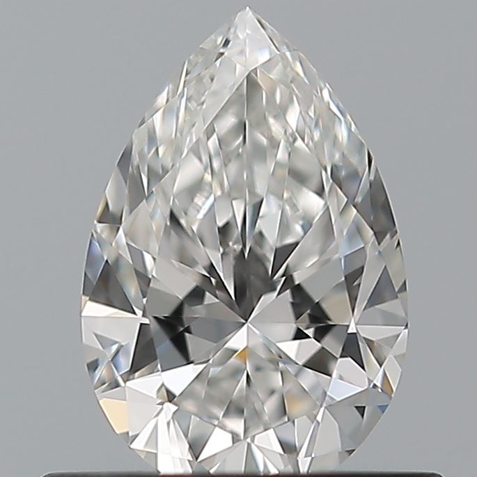 0.50 carat Pear diamond F VVS1