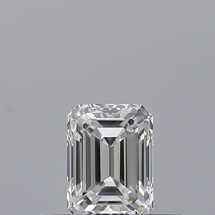 0.30 carat Emerald diamond D VVS2