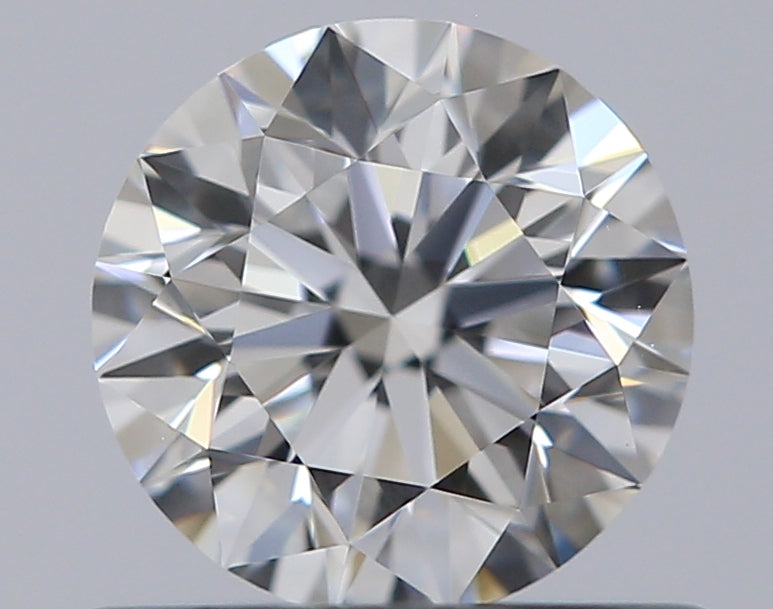 0.53 carat Round diamond F IF Excellent