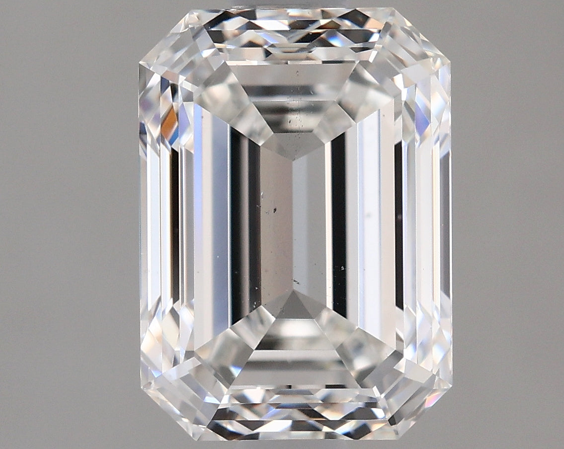 2.02 carat Emerald diamond G SI1