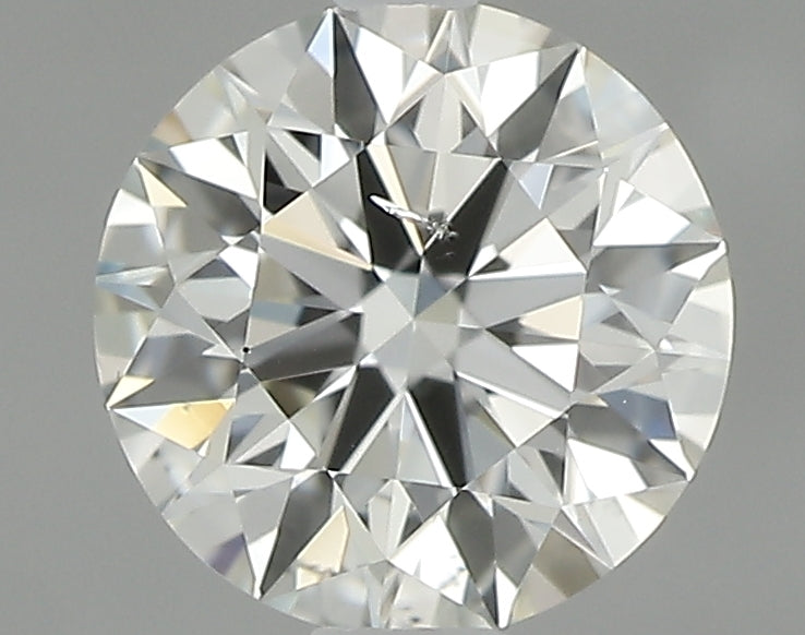 0.53 carat Round diamond J SI2 Excellent