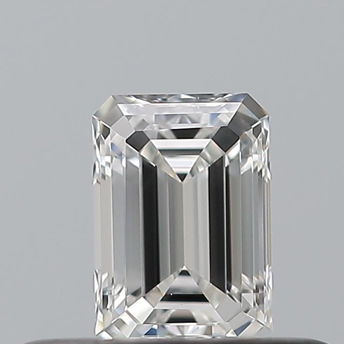 0.25 carat Emerald diamond F VS1