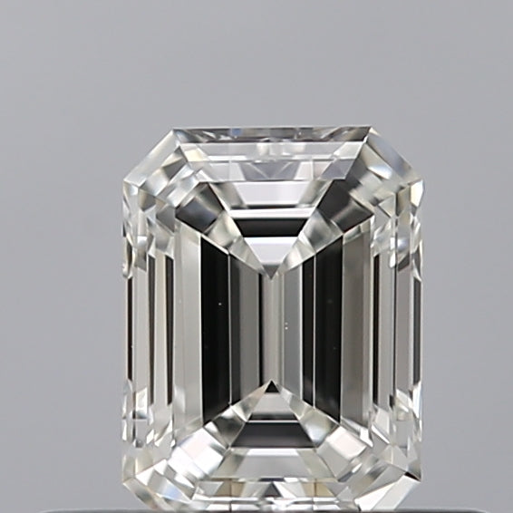0.44 carat Emerald diamond F VVS2 VeryGood