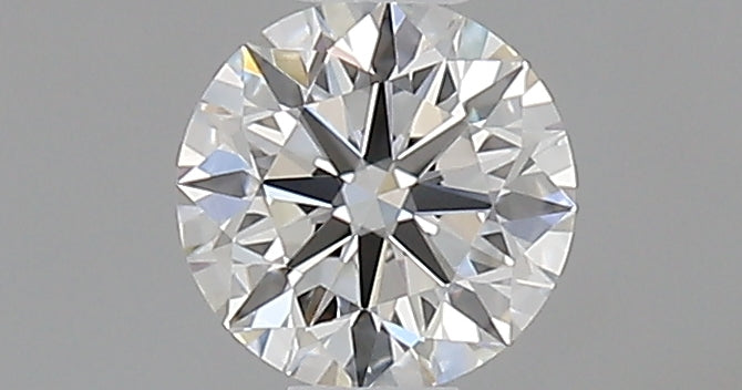 0.37 carat Round diamond H IF Excellent