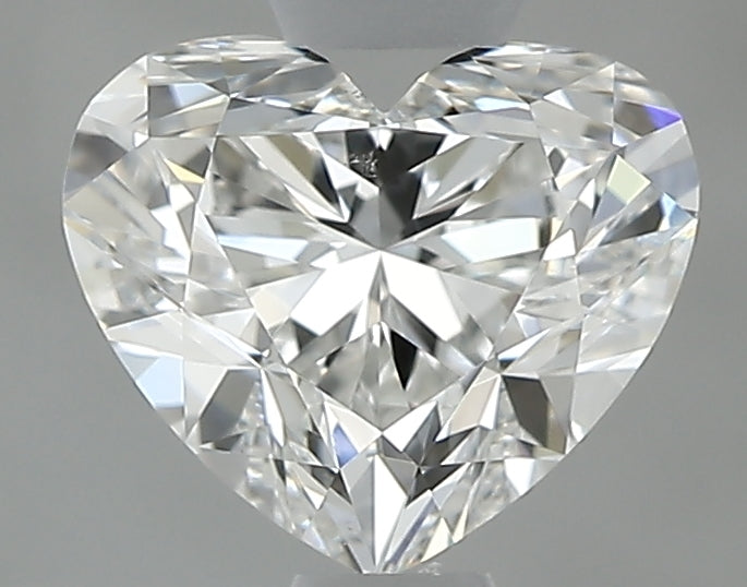 0.71 carat Heart diamond F SI1
