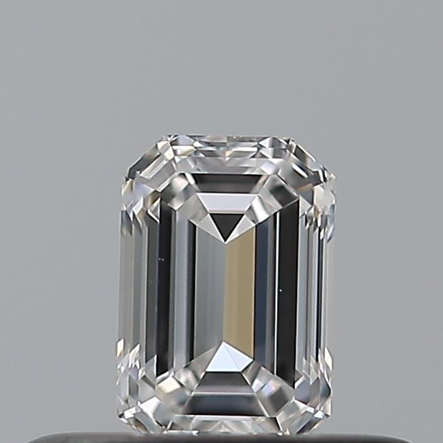 0.27 carat Emerald diamond D VVS2