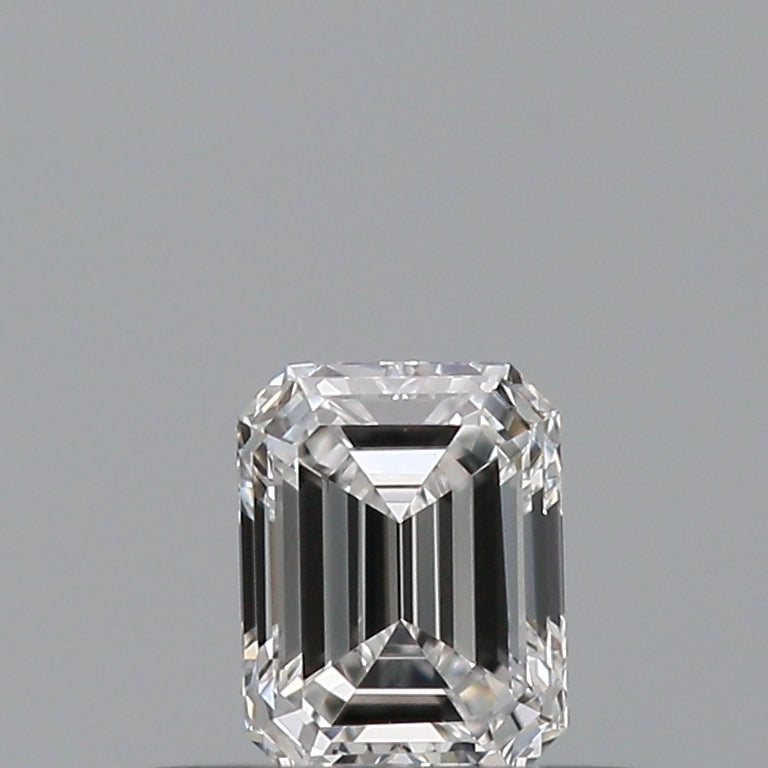 0.26 carat Emerald diamond E VVS1