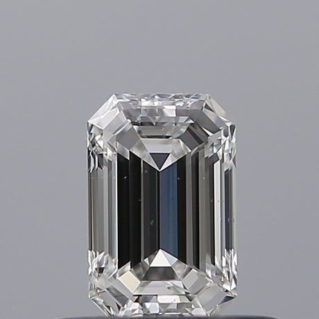 0.40 carat Emerald diamond F SI1