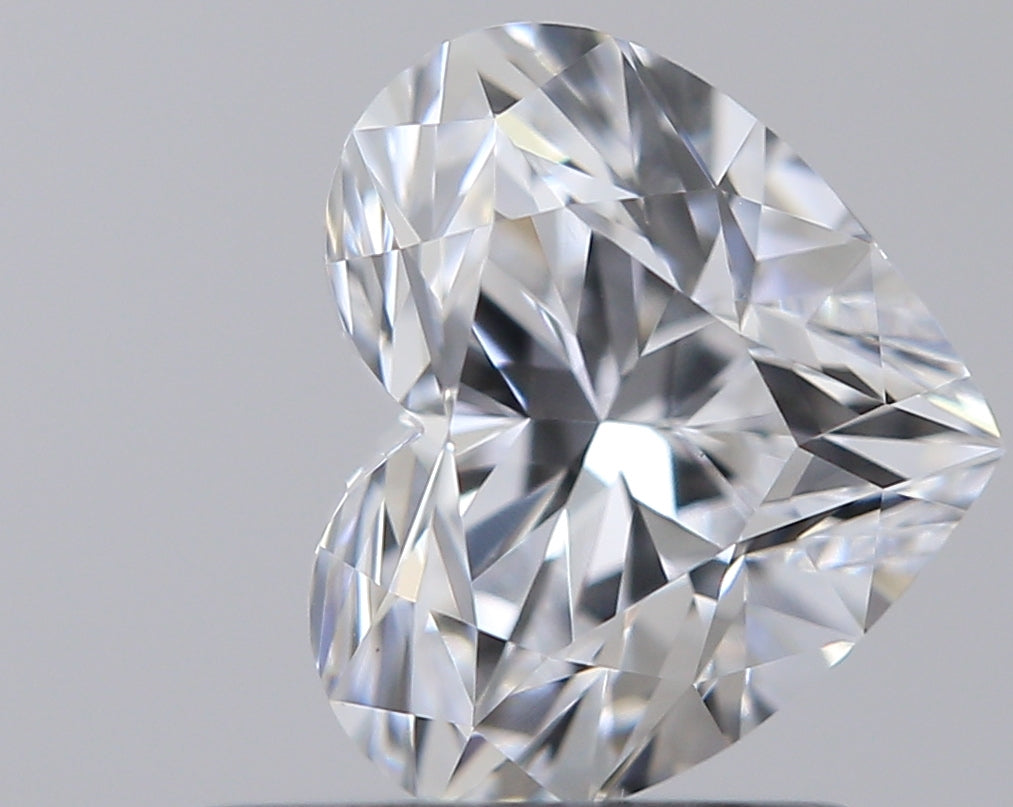 0.81 carat Heart diamond D VS1