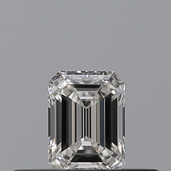 0.25 carat Emerald diamond F VVS2