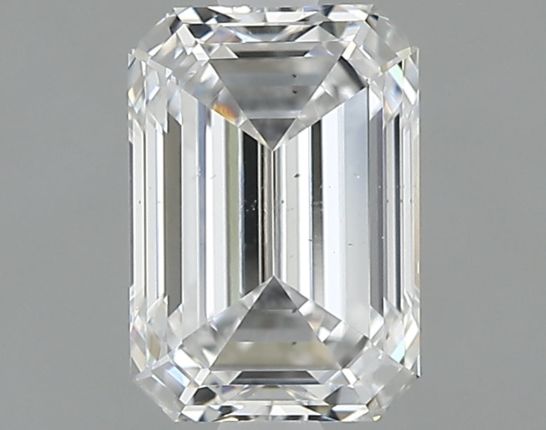 1.41 carat Emerald diamond D VS2