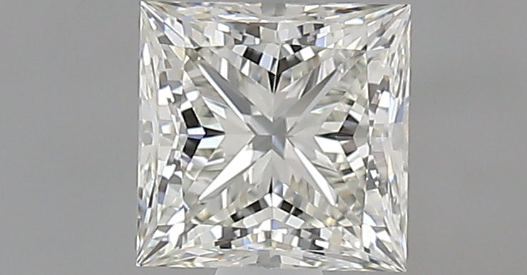 0.72 carat Princess diamond J VVS2