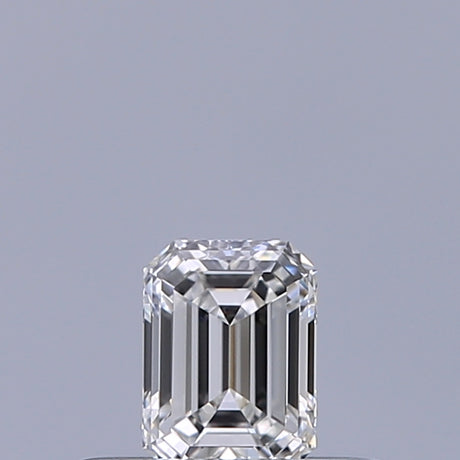 0.23 carat Emerald diamond E VVS1