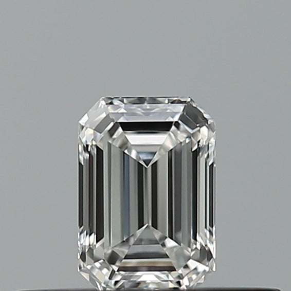 0.25 carat Emerald diamond F IF