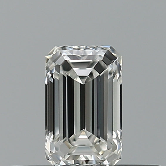 0.28 carat Emerald diamond F VVS2