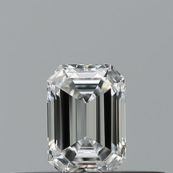 0.23 carat Emerald diamond D VVS2