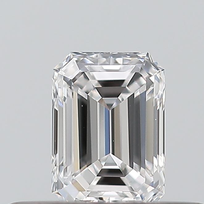 0.23 carat Emerald diamond D VVS2