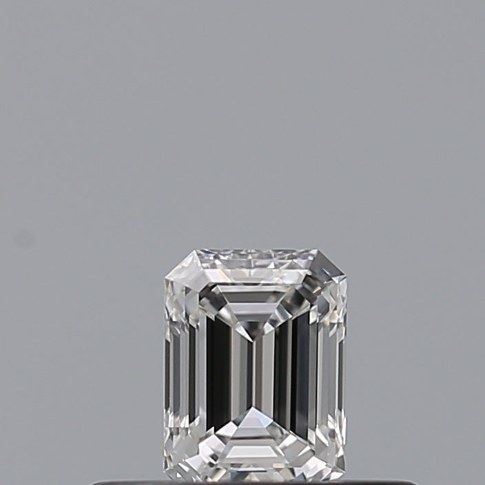 0.24 carat Emerald diamond F  VVS2