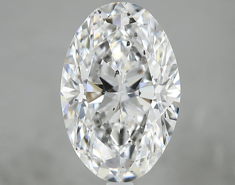 4.01 carat Oval diamond D SI2