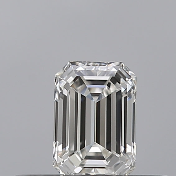 0.26 carat Emerald diamond E VVS1