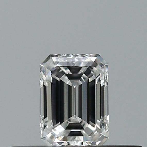 0.24 carat Emerald diamond D VVS1