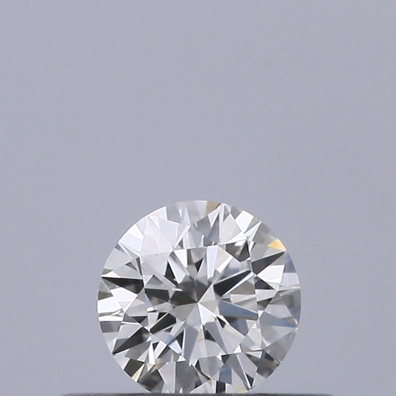 0.21 carat Round diamond F IF Excellent