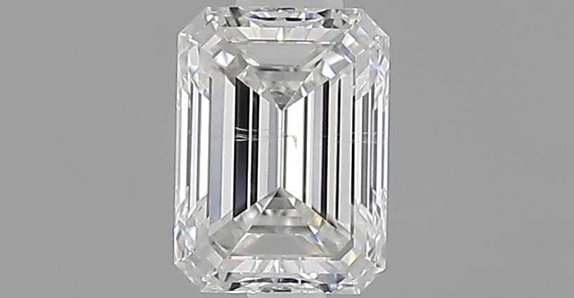 0.51 carat Emerald diamond F SI2