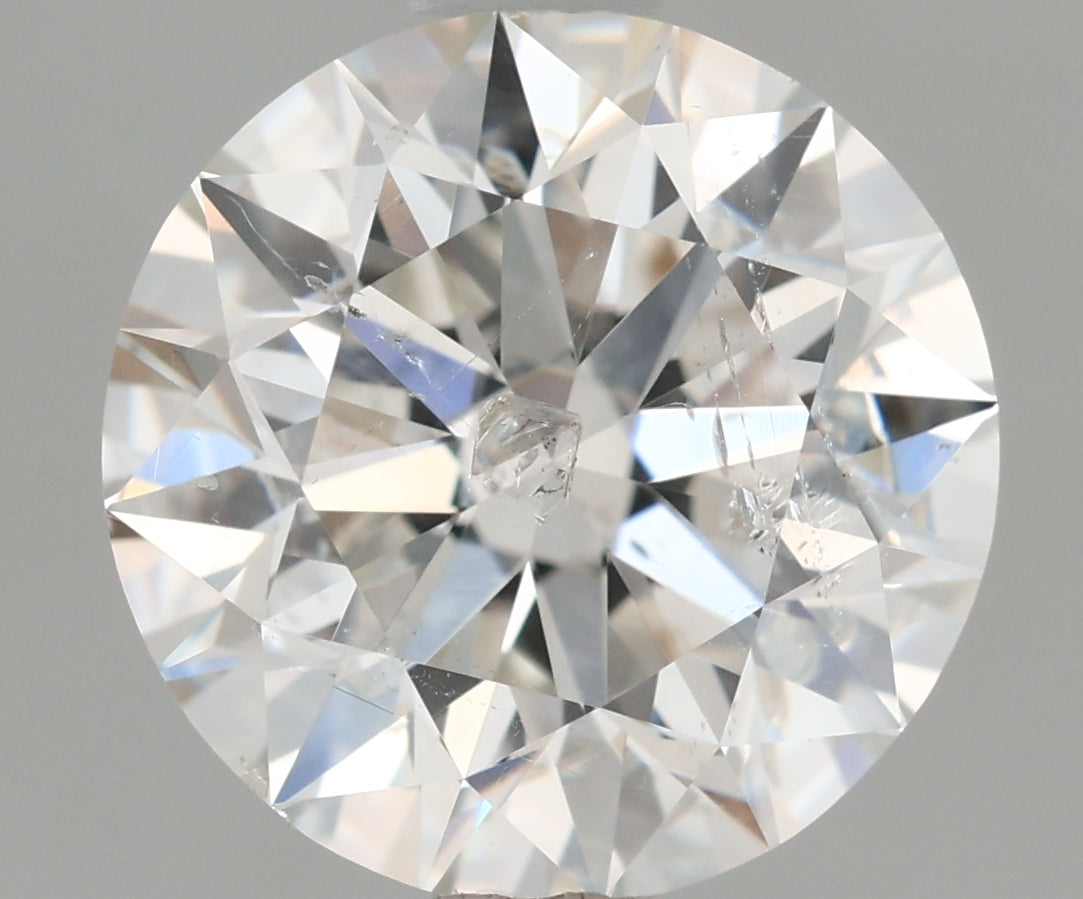 1.61 carat Round diamond H I1 Excellent