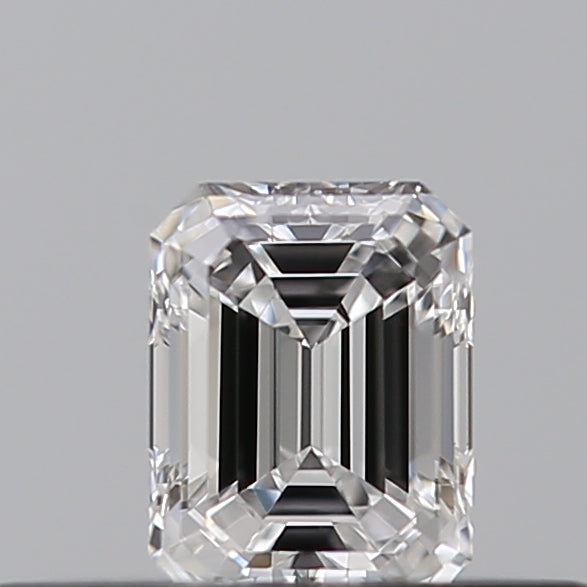 0.23 carat Emerald diamond D  VVS2