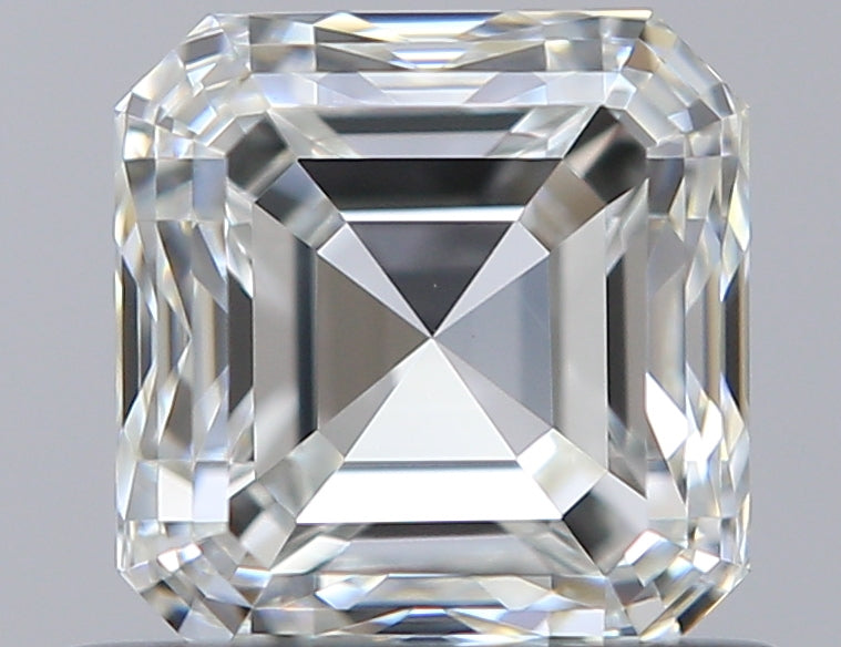 0.72 carat Asscher diamond H VVS2