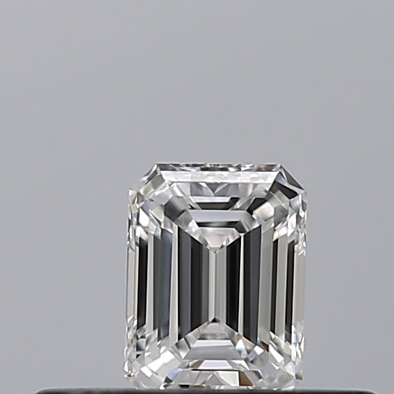 0.23 carat Emerald diamond D  VVS2